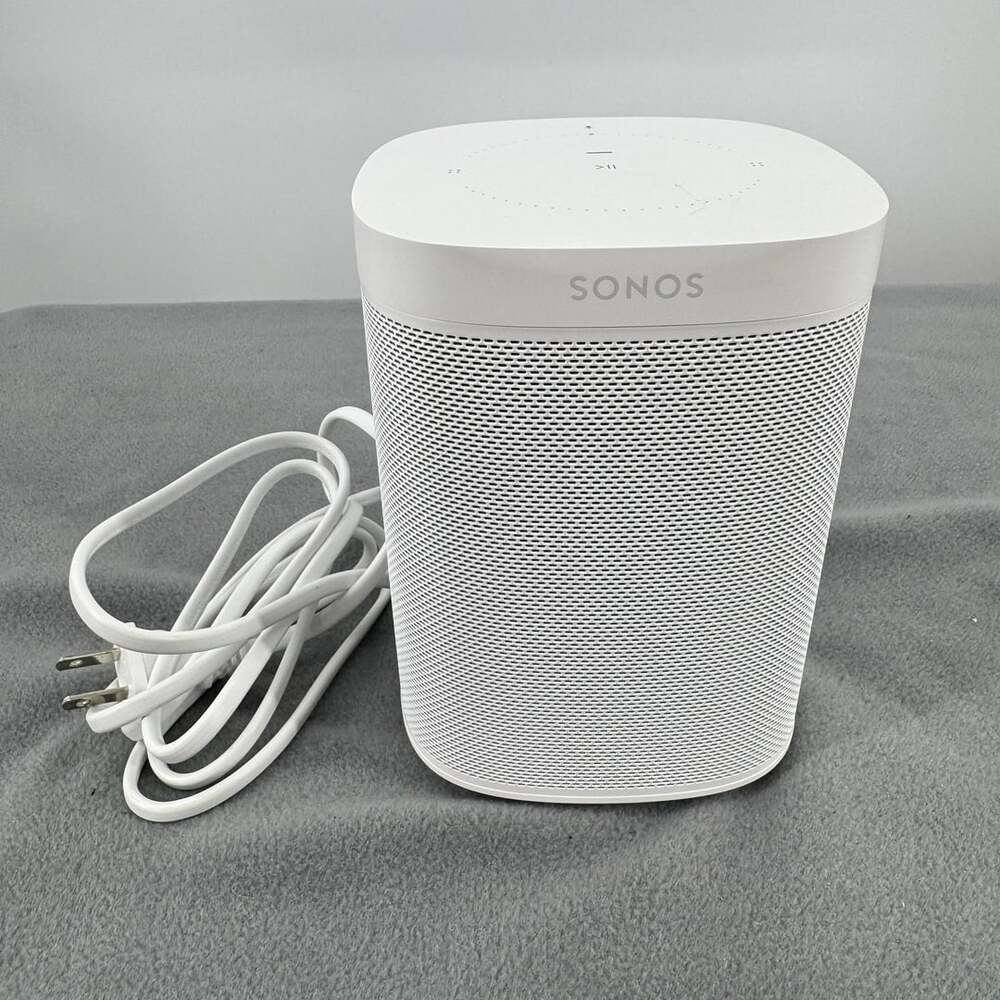 Sonos One Gen 2 A100 S13 White WiFi Smart Speaker AirPlay 2 Tested Working - Picture 2 of 12